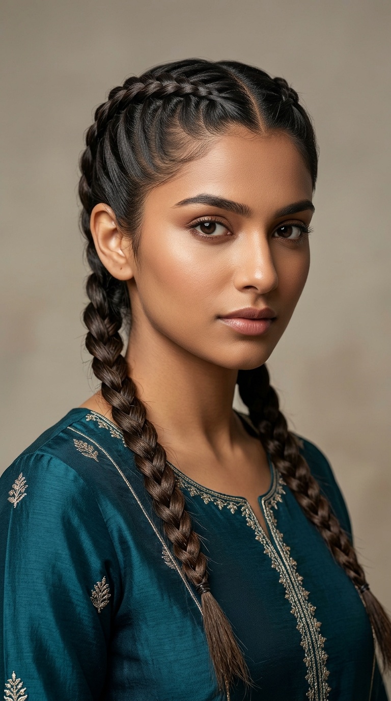 Double Dutch Braids (Sporty Chic)