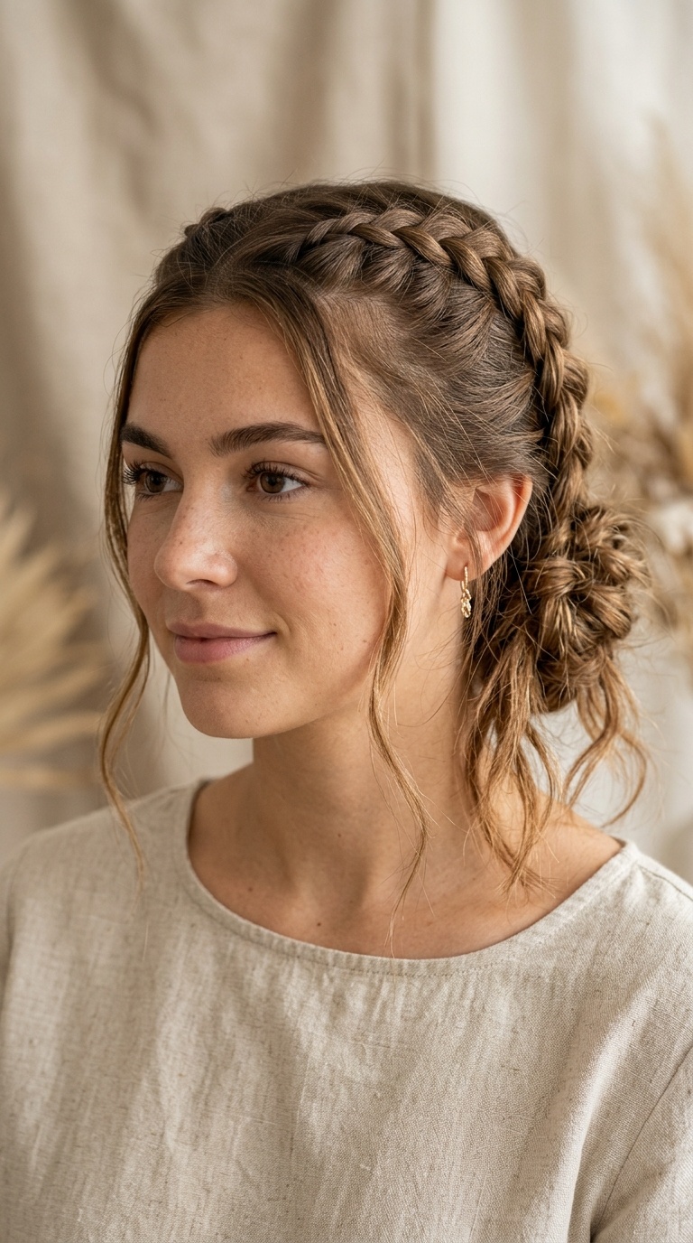 Double Dutch Braids with Frayed Ends