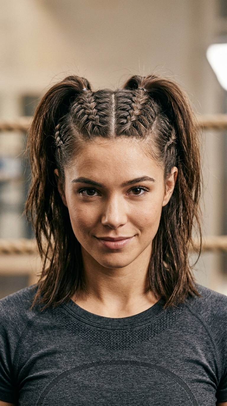 Double Dutch into High Ponytails