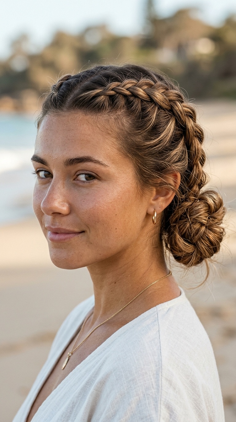 Double Dutch Low Buns