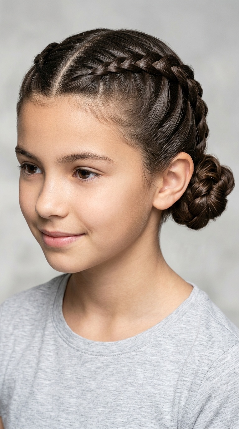 Double Dutch Low Buns