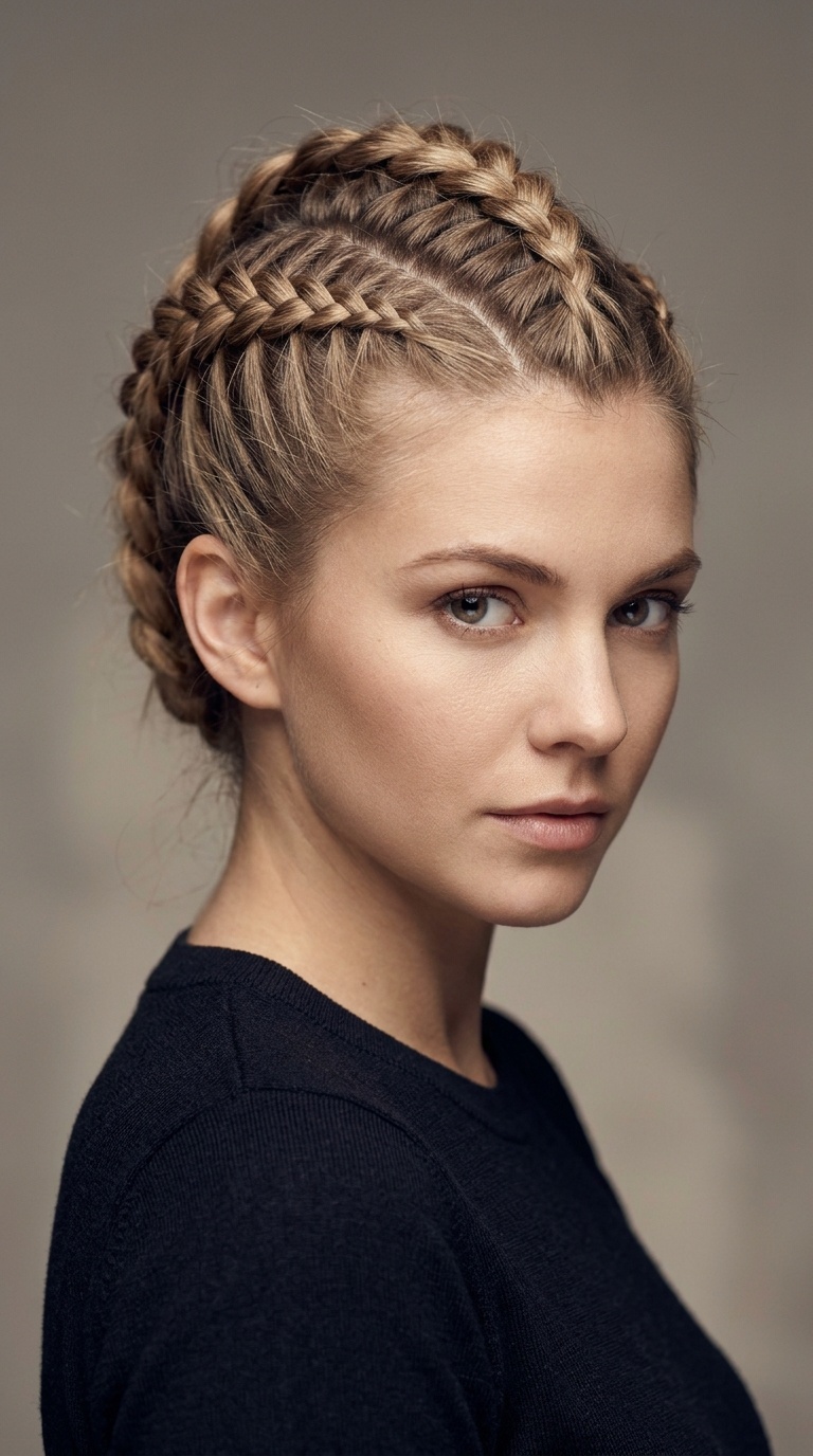 Double Dutch Mohawk Braid