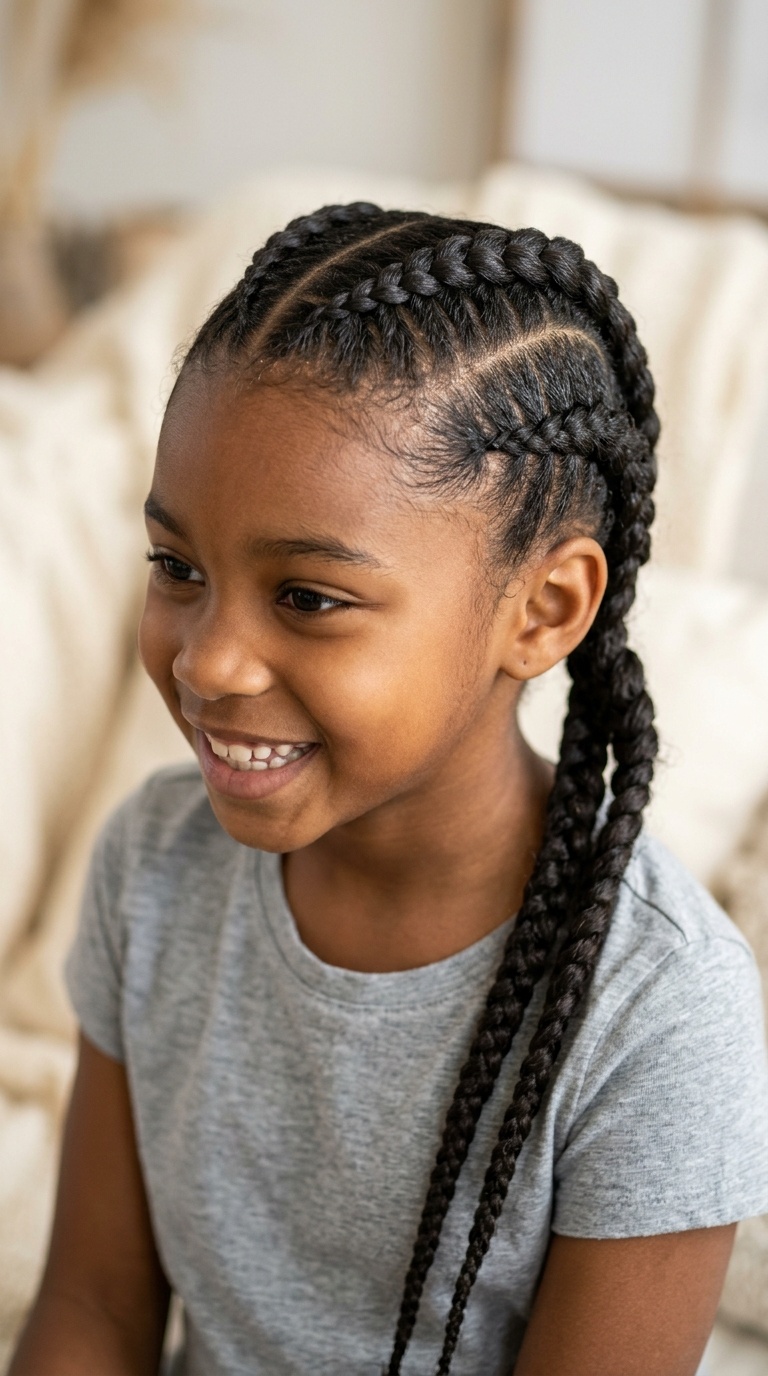 Double Dutch Scalp Braids