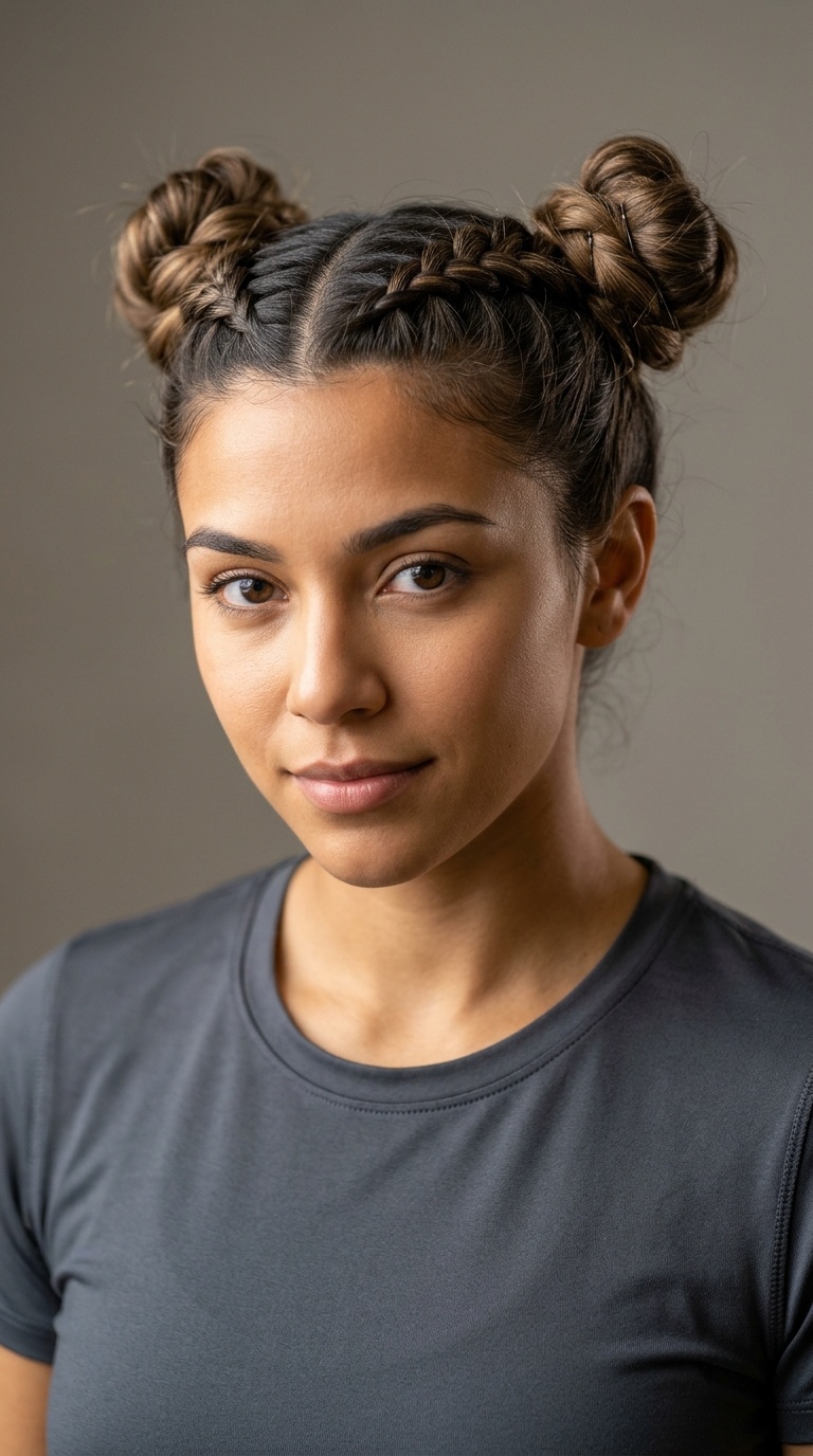 Double Dutch Space Buns