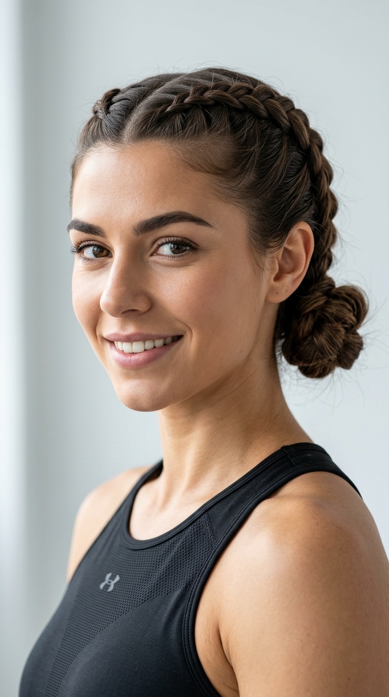 Double Dutch with Low Buns