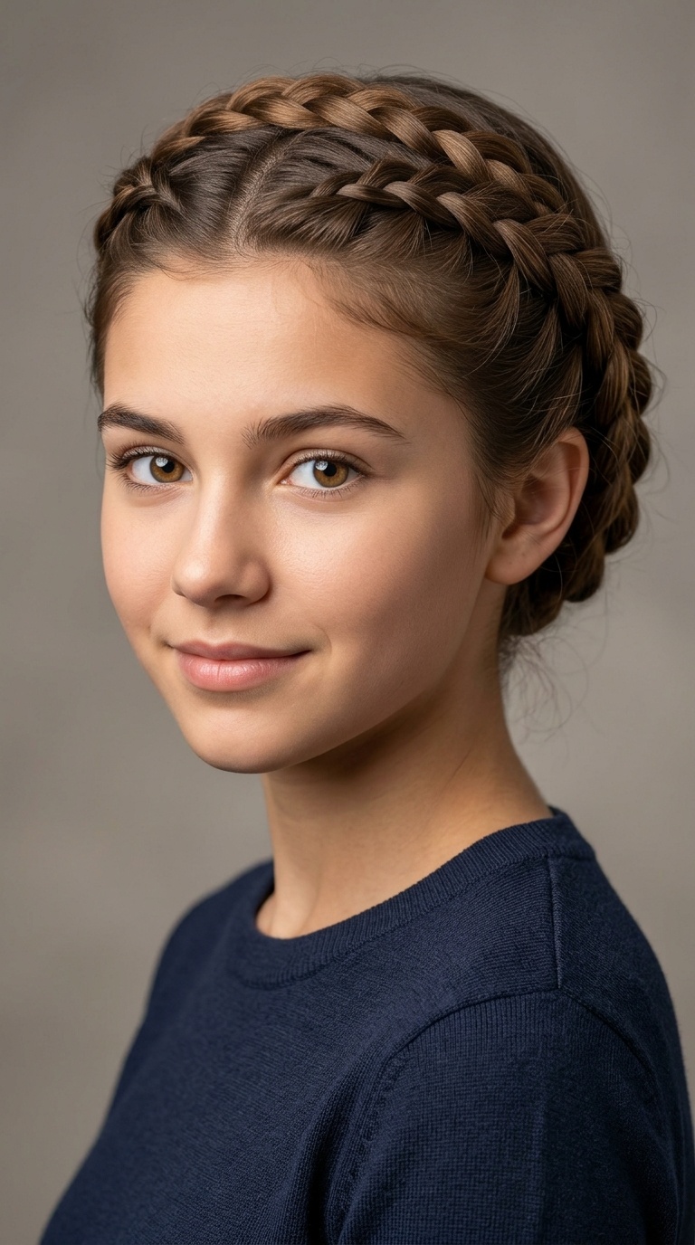 Double French Braided Crowns