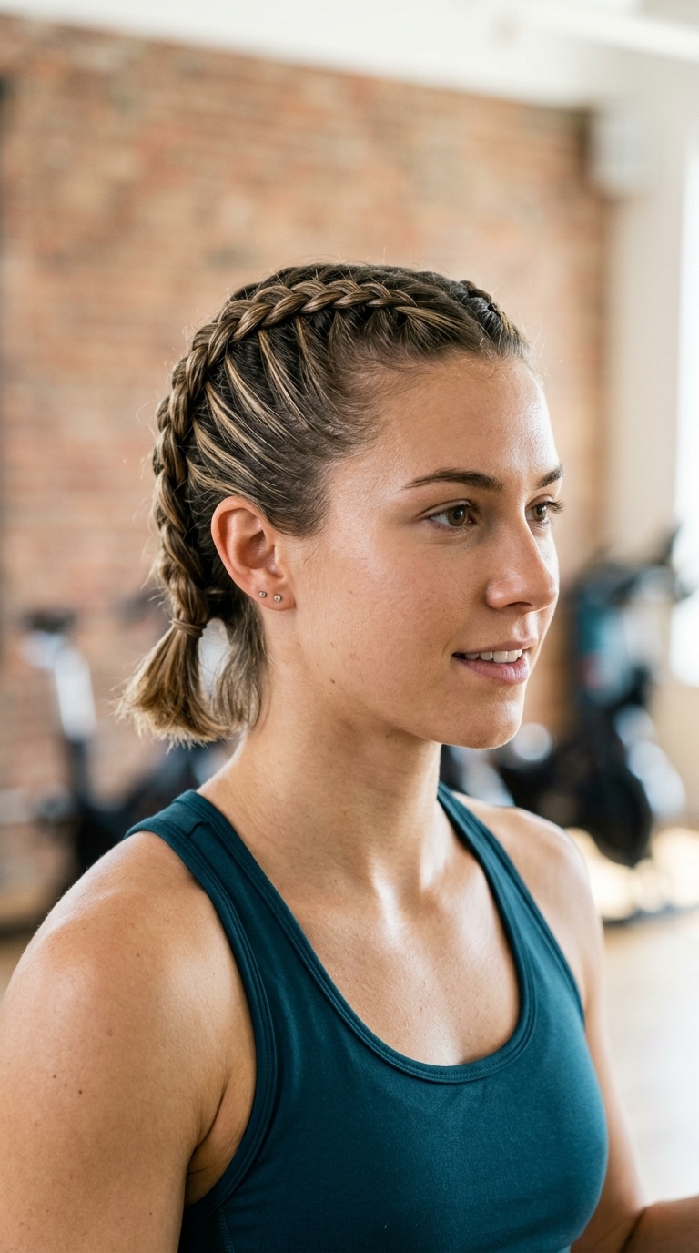Double French Braids