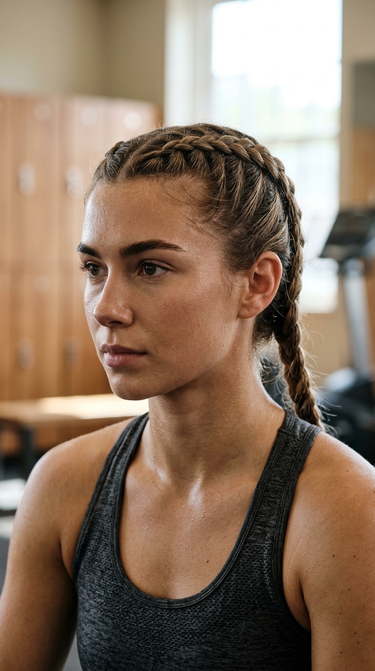 Double French Braids