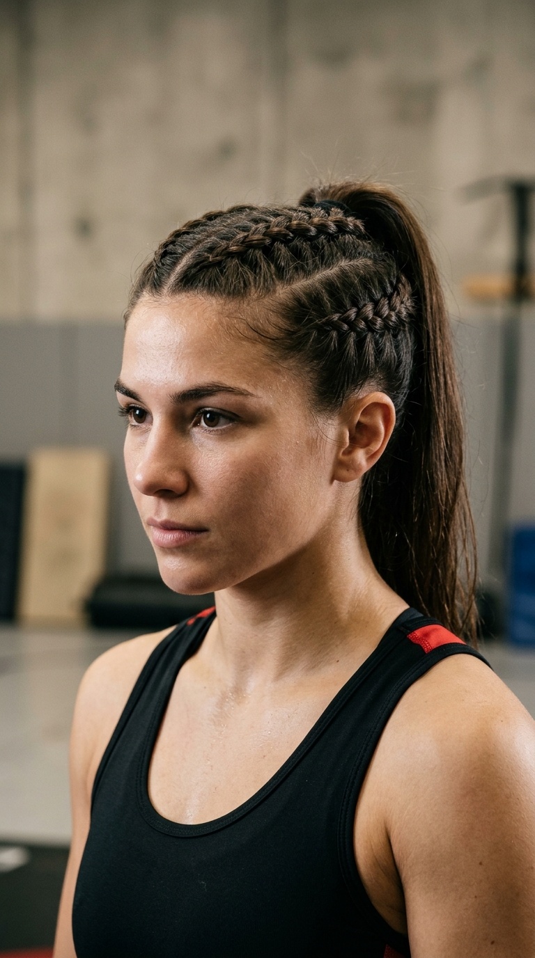 Double French Braids (High Tension)