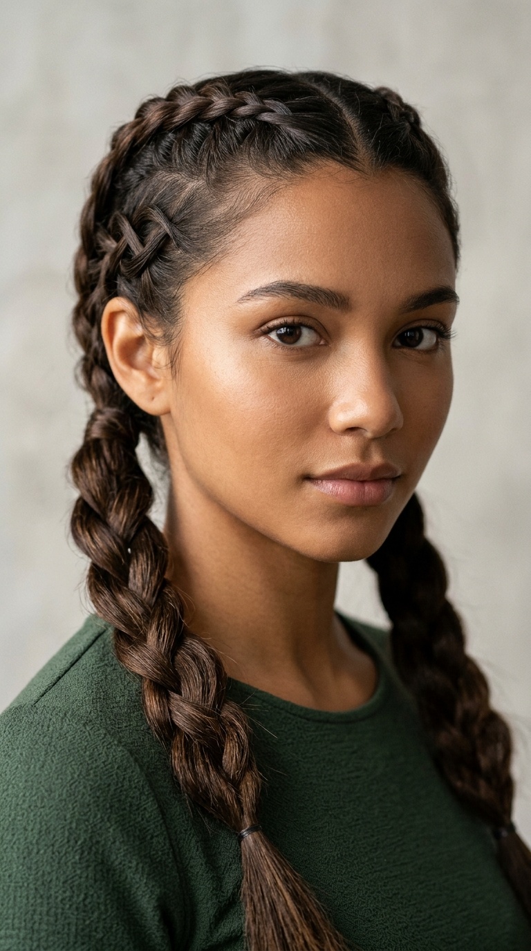 Double Infinity Pigtails