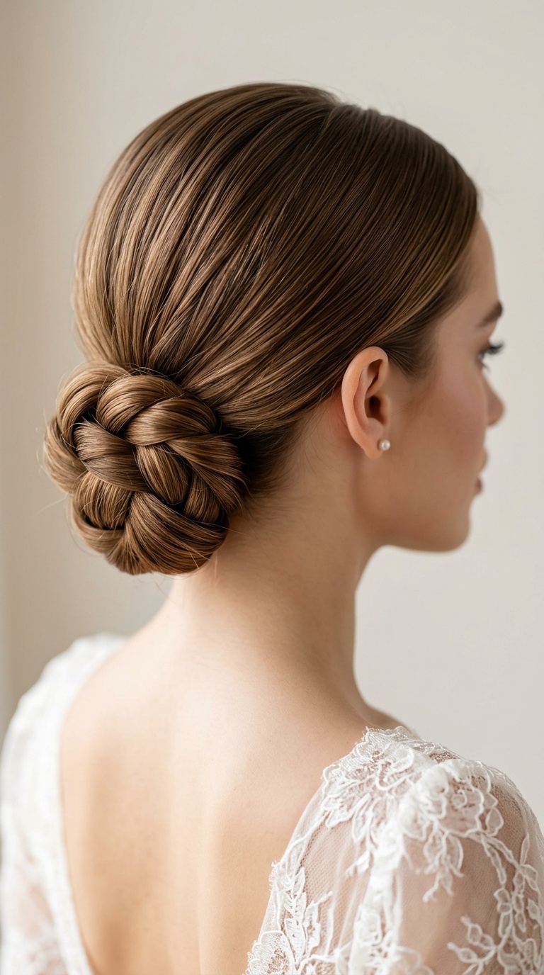 Double-Knotted Low Bun