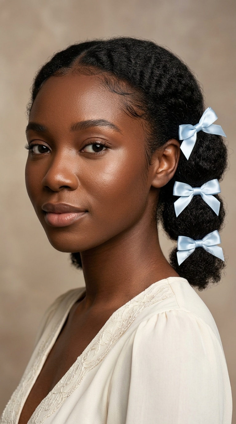 Double Low Space Puffs with Bows