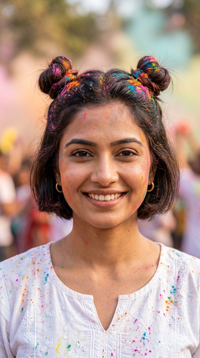 Double Mini Space Buns