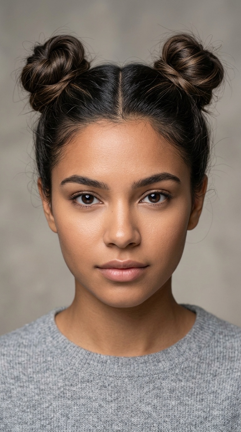 Double Mini Space Buns