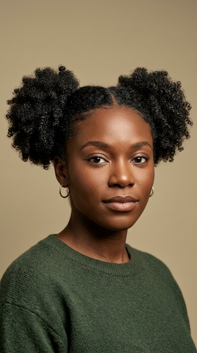 Double Puff with Defined Edges