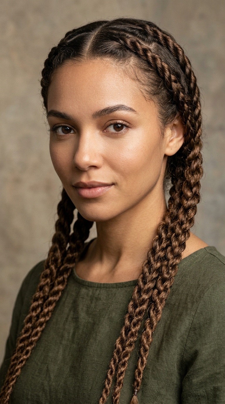Double Rope Braids