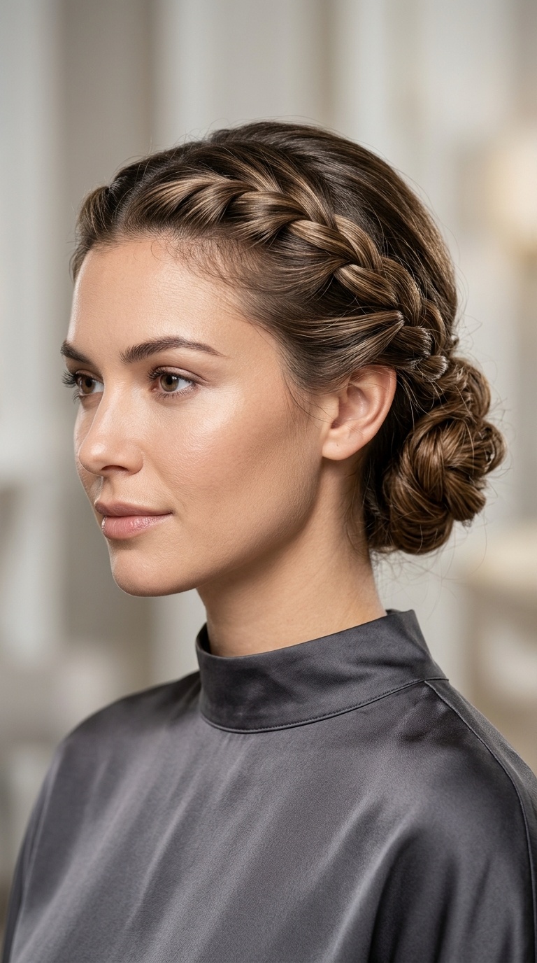 Double Rope Twisted Updo