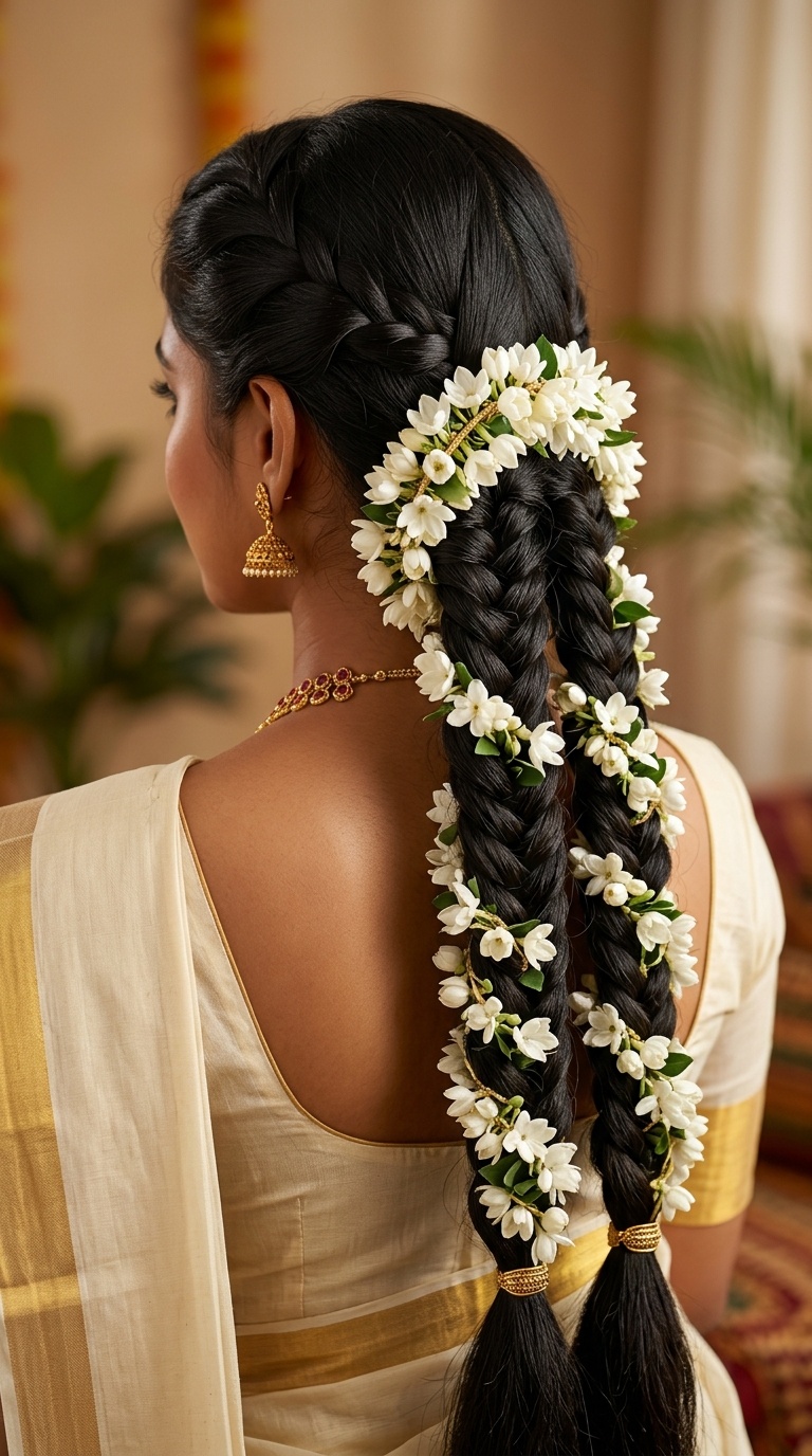 Double-Sided Jasmine Braids