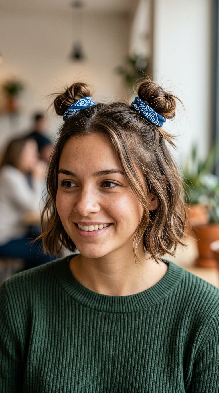 Double Space Bun Accents