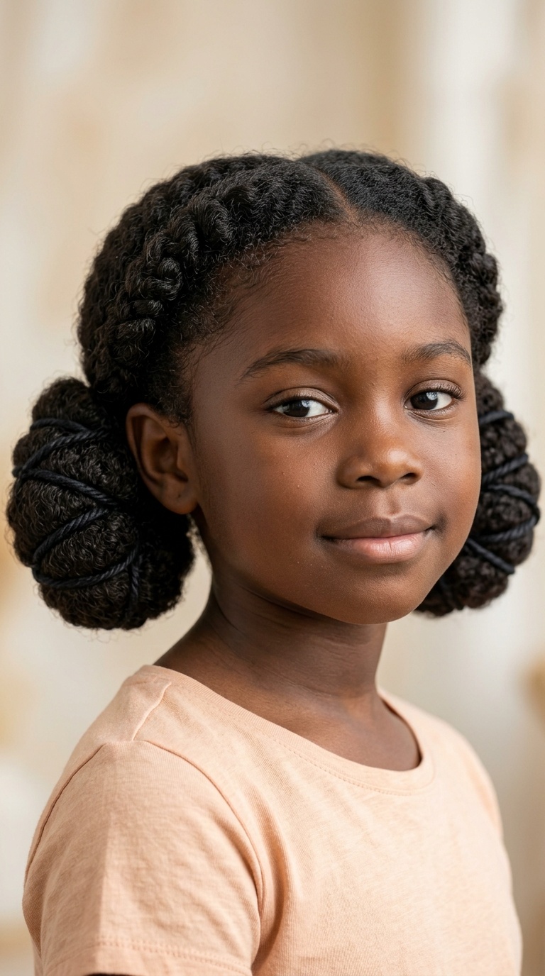 Double Threaded Chignons