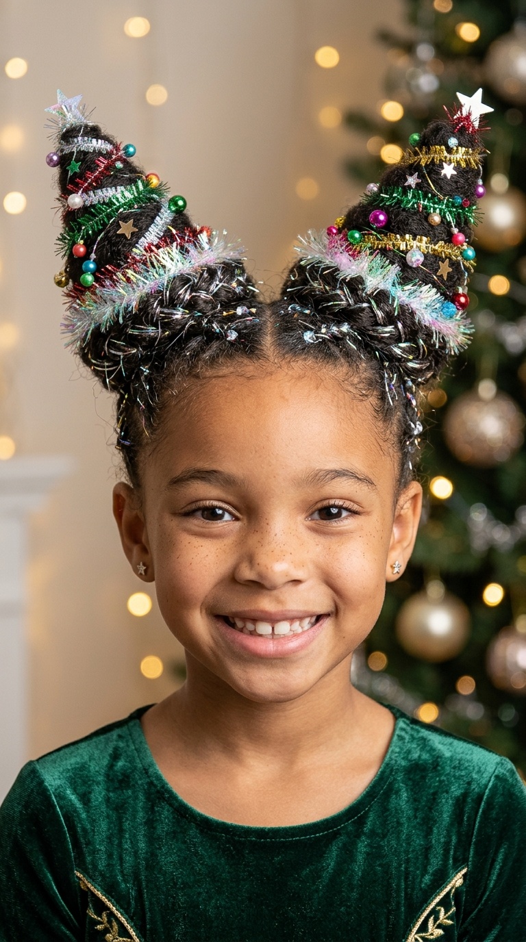 Double Tinsel Space Trees