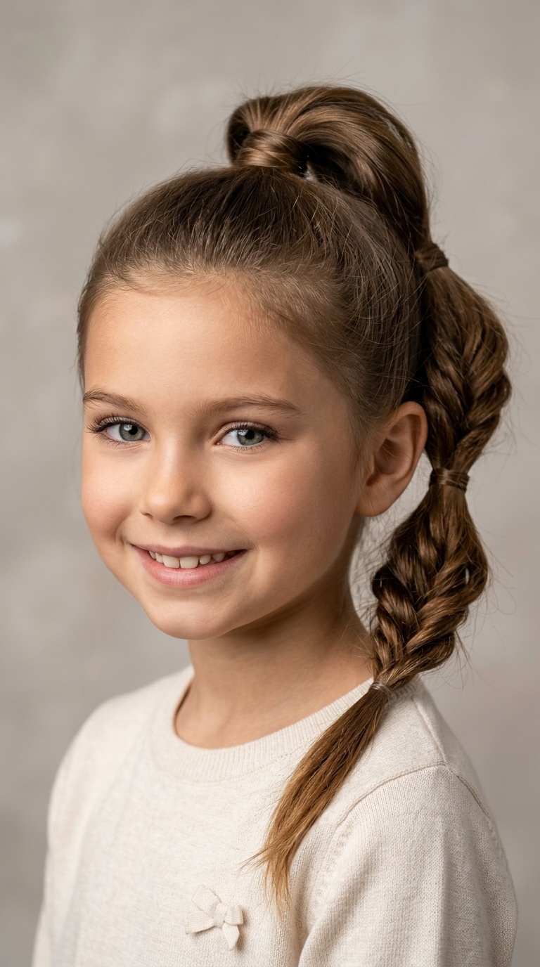 Double Topsy Tail Ponytail