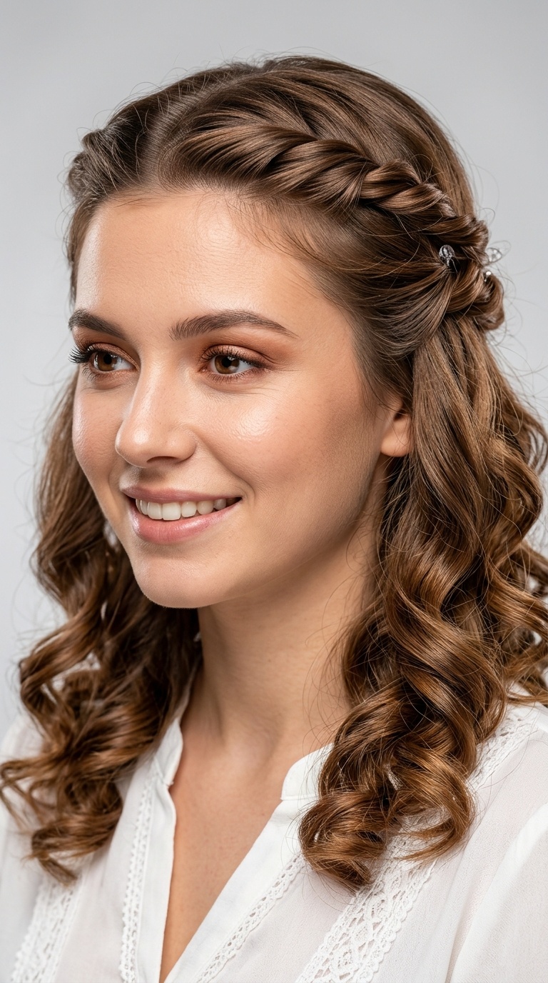Double Twisted Half-Back Style