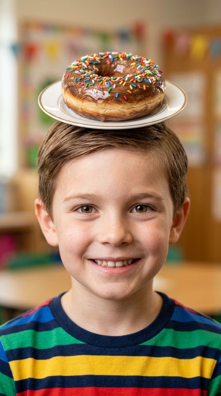 Doughnut on a Plate