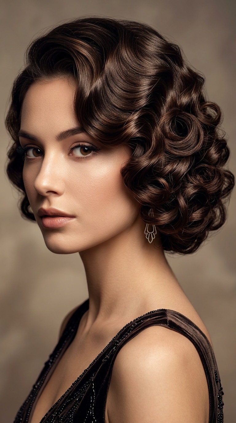 Dramatic Sculpted Curls