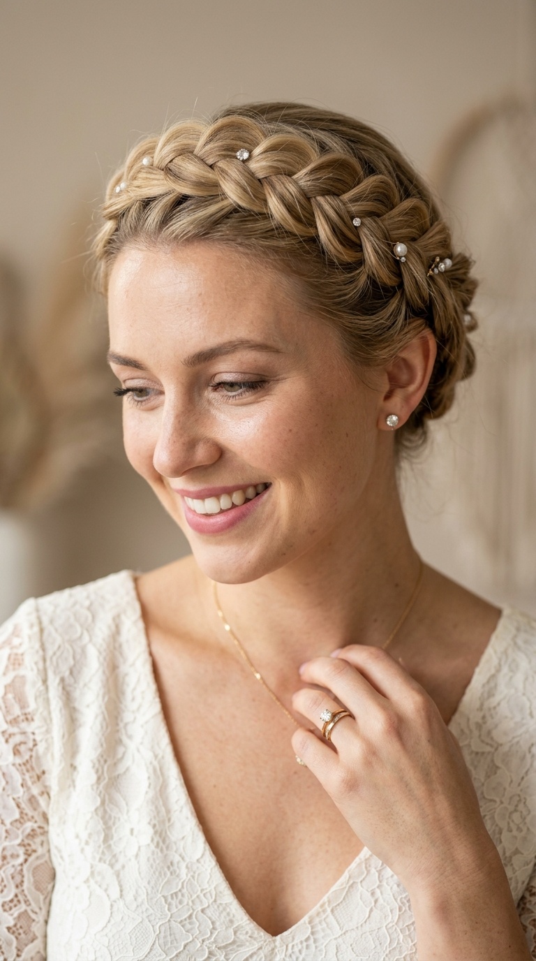 Dutch Braid Crown