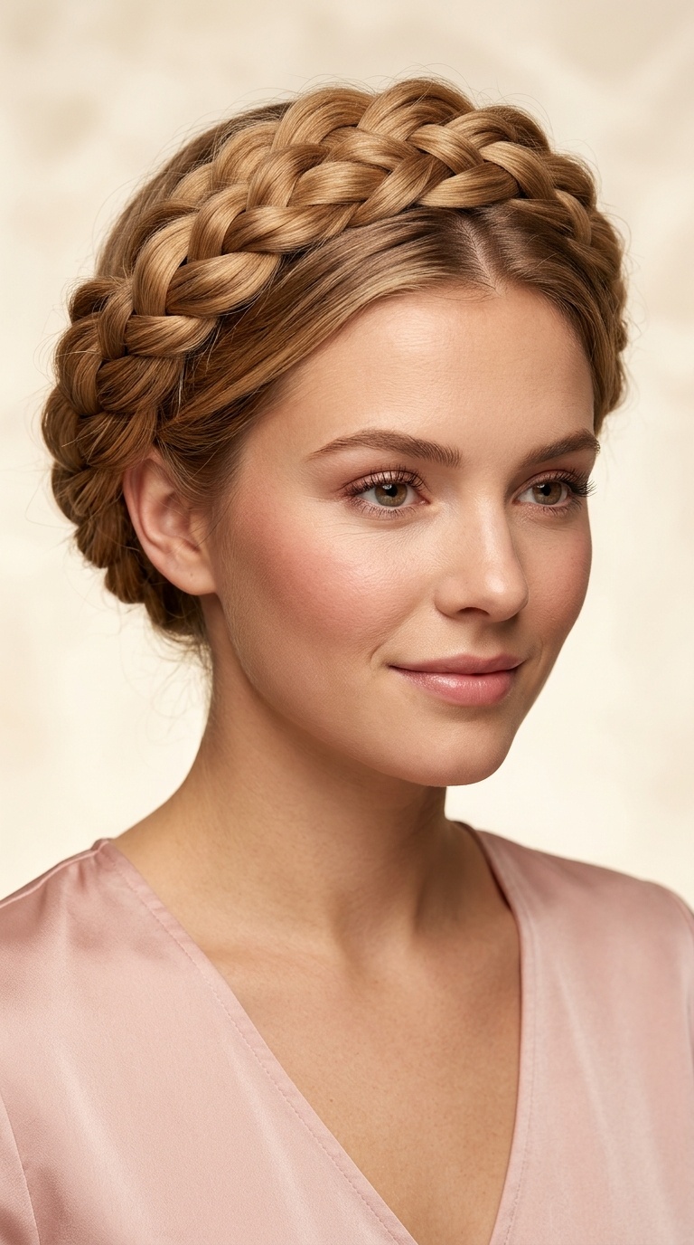Dutch Braid Crown