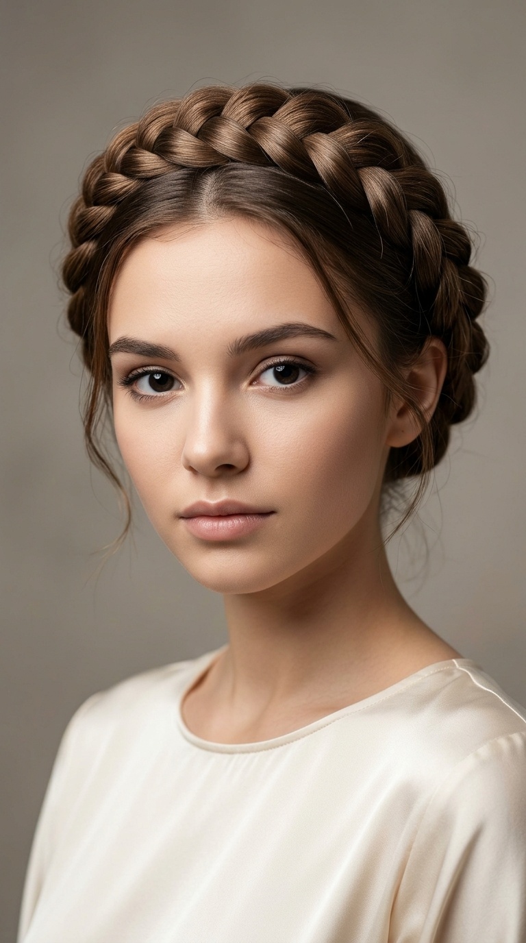 Dutch Braid Crown