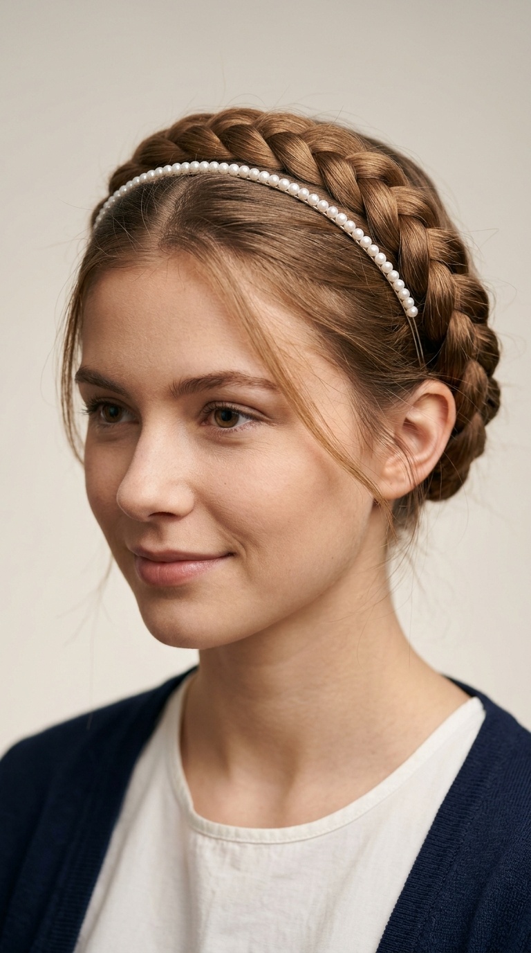 Dutch Braid Crown