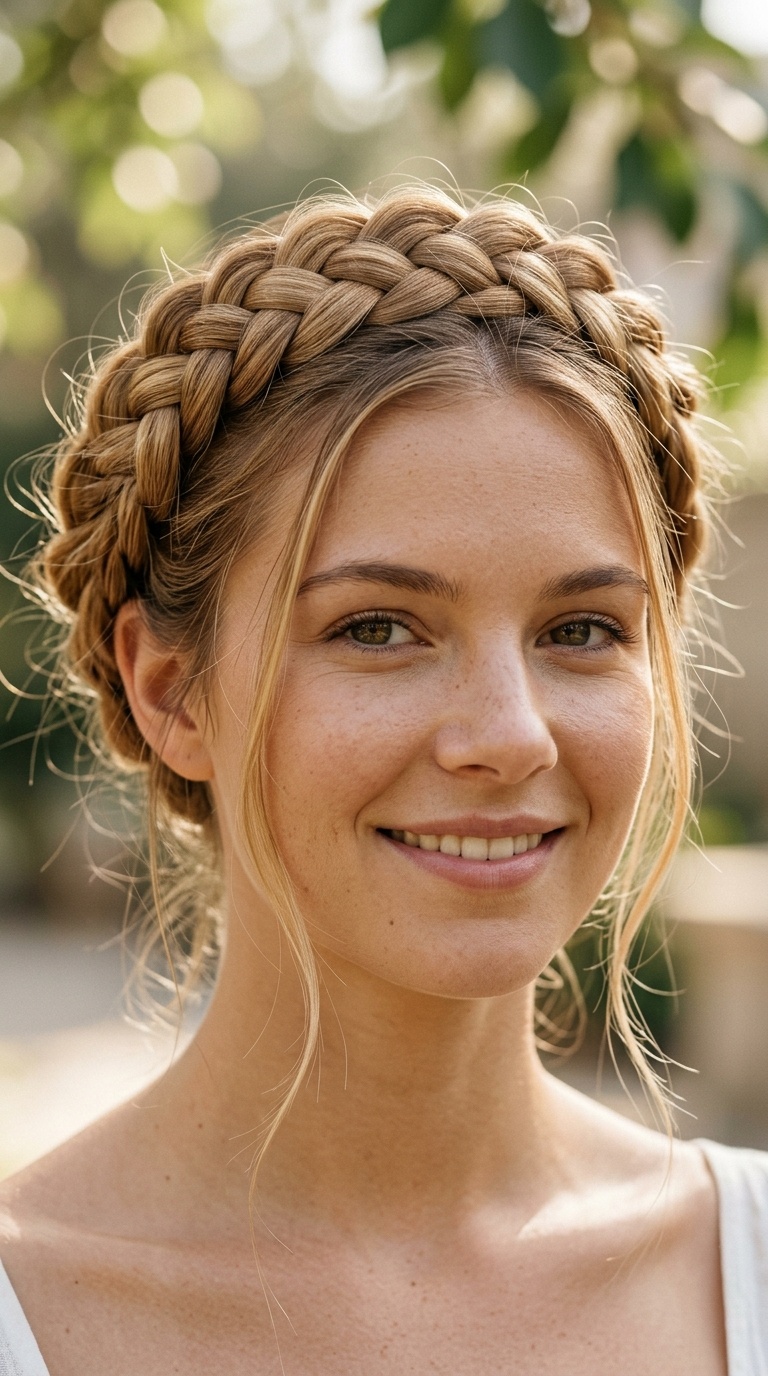 Dutch Braid Crown