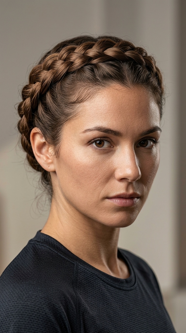 Dutch Braid Crown