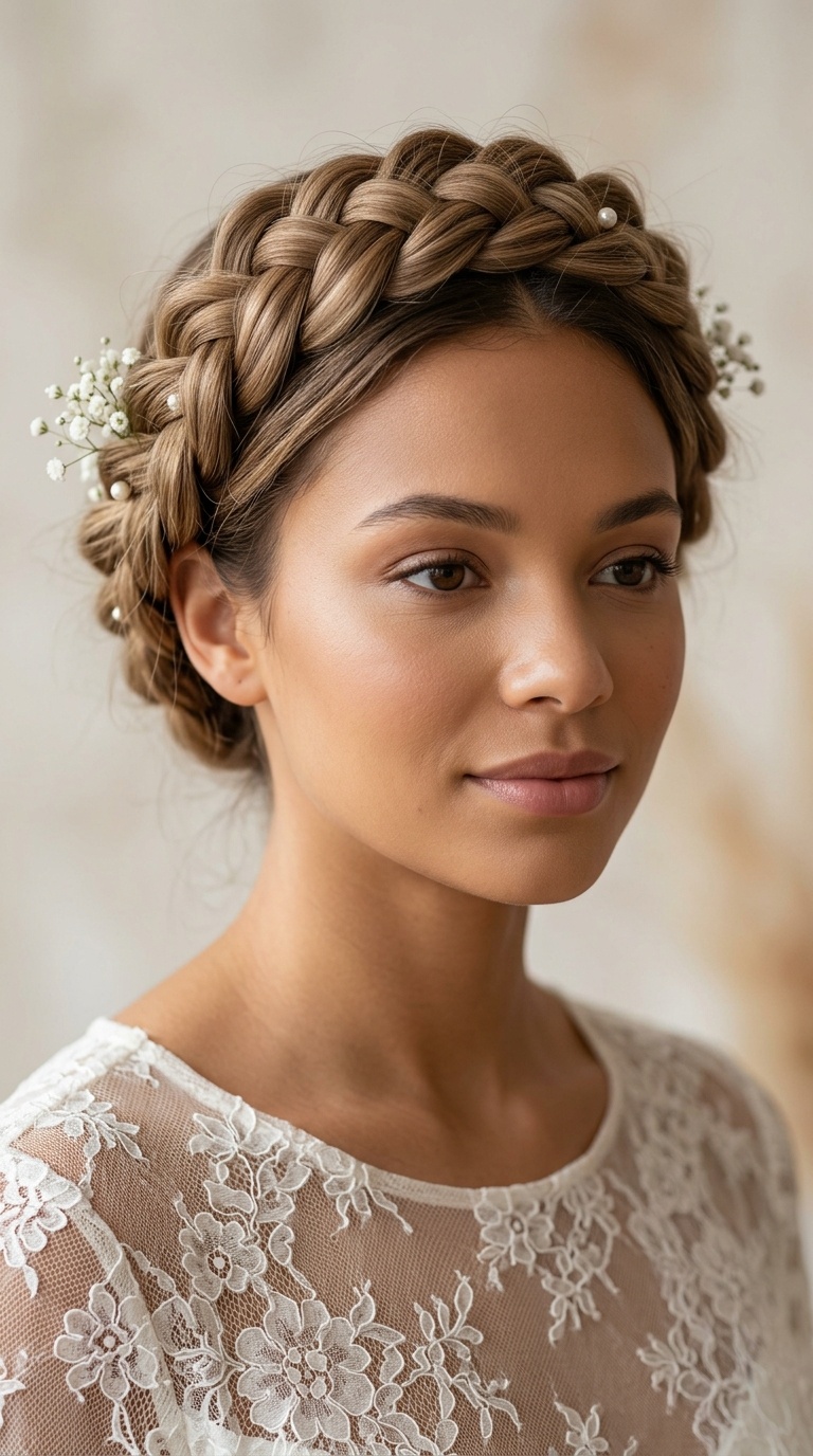 Dutch Braid Crown