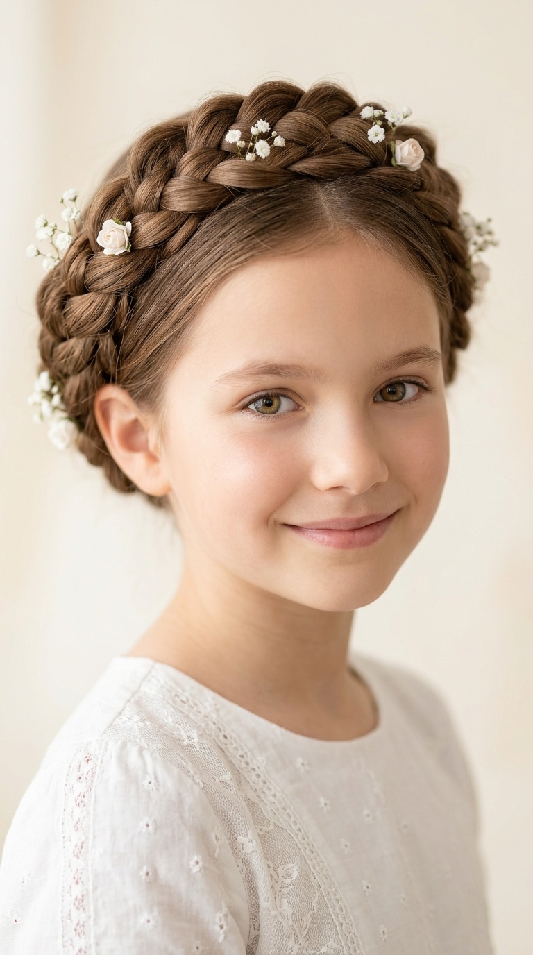 Dutch Braid Crown