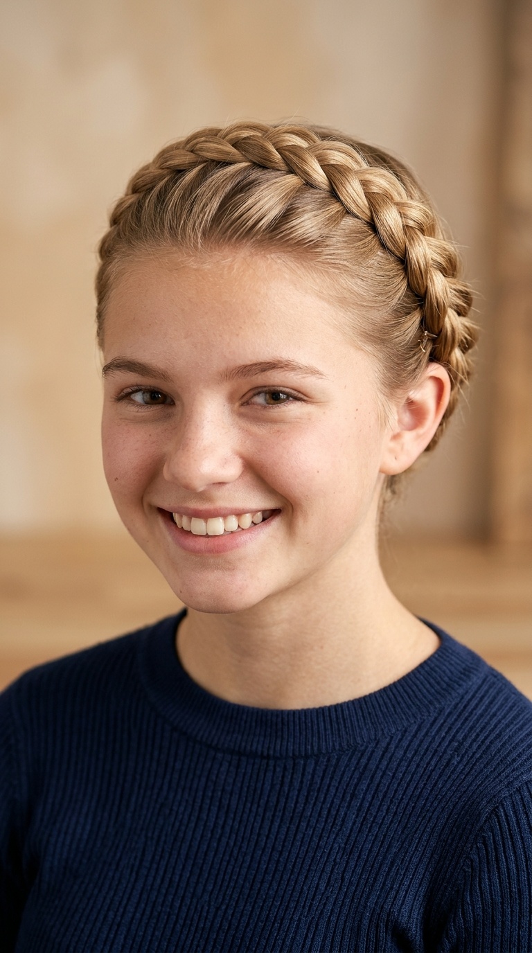 Dutch Braid Halo