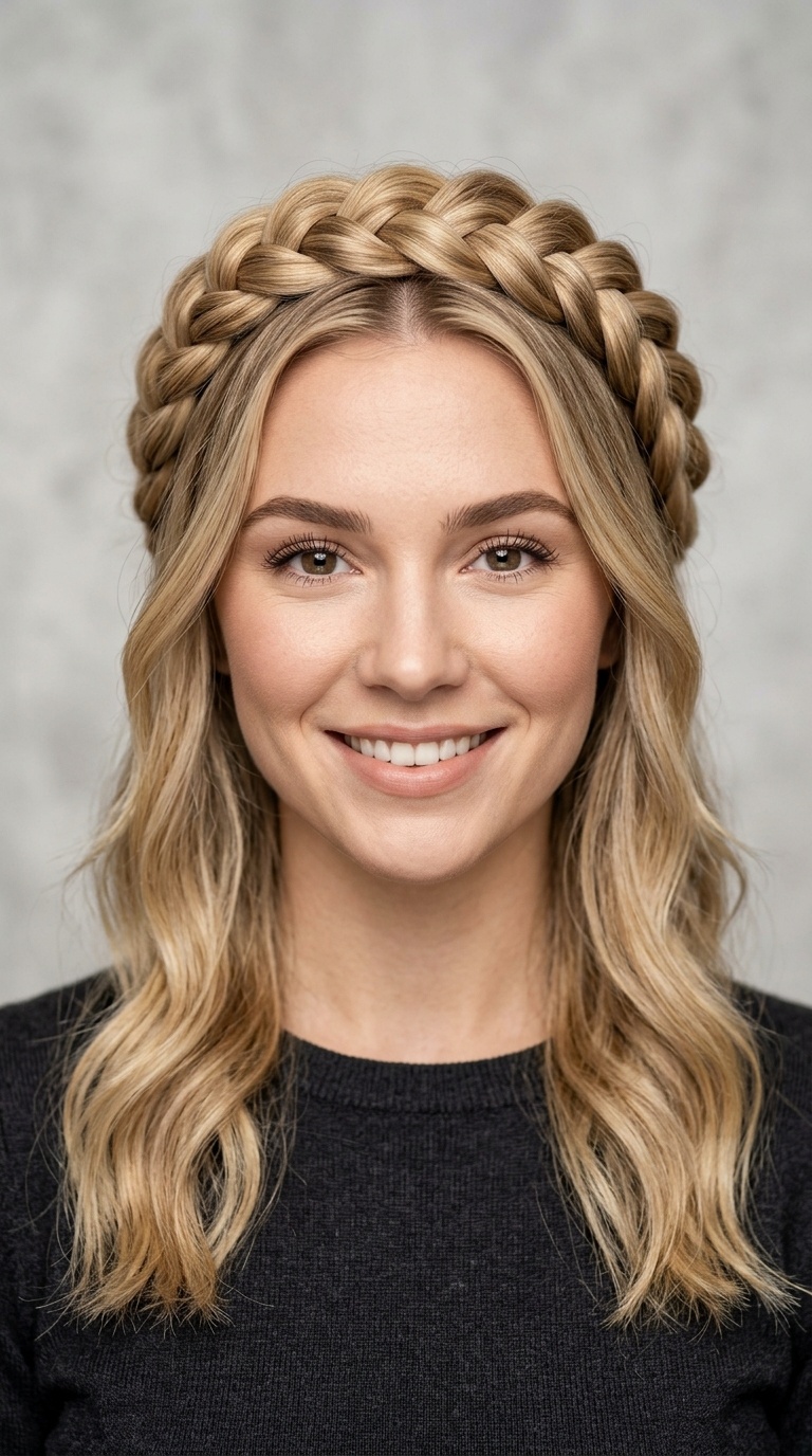 Dutch Braided Crown
