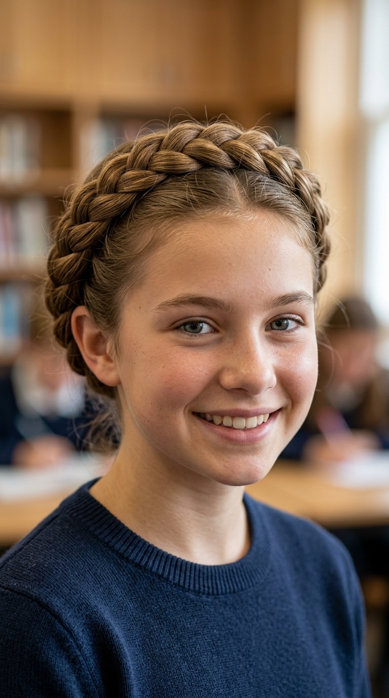 Dutch Braided Crown