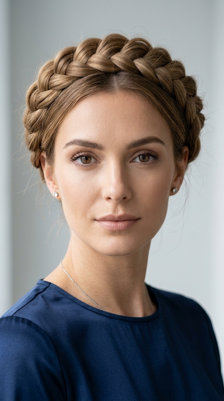 Dutch Braided Crown