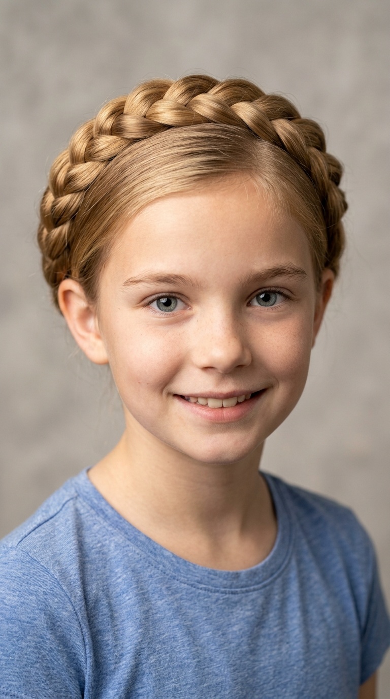 Dutch Crown Braid
