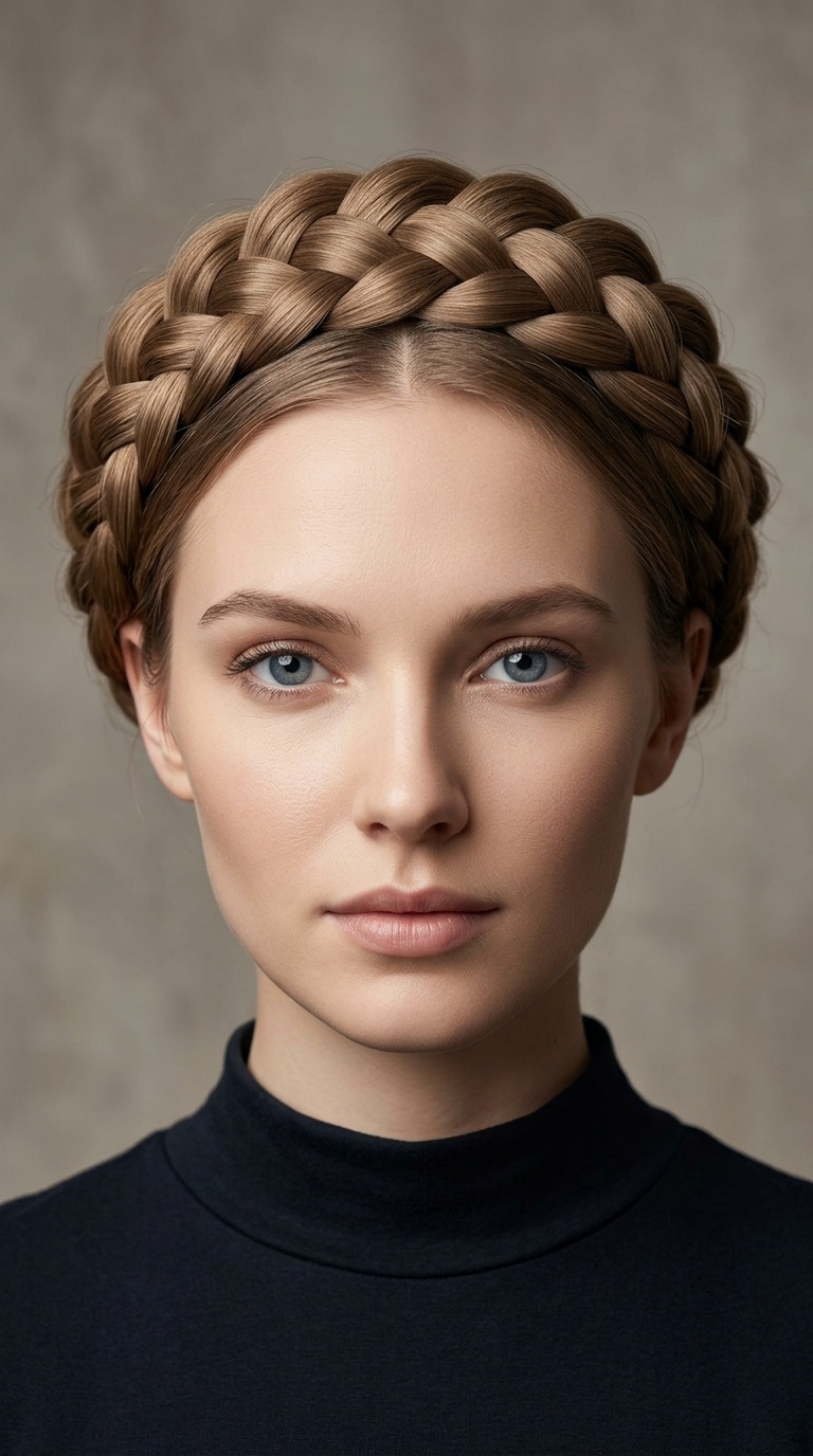 Dutch Crown Braid