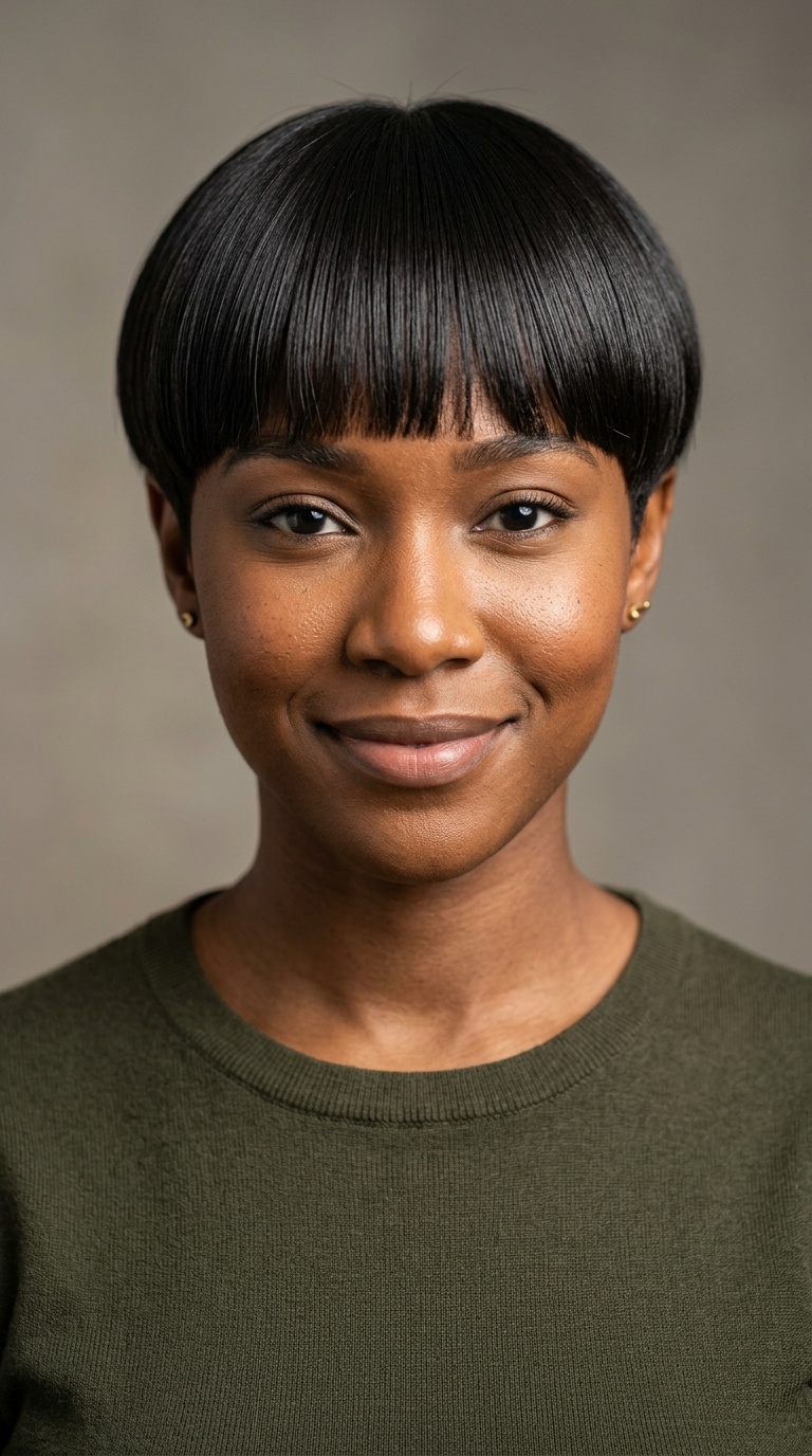 Ear-Length Bowl Cut