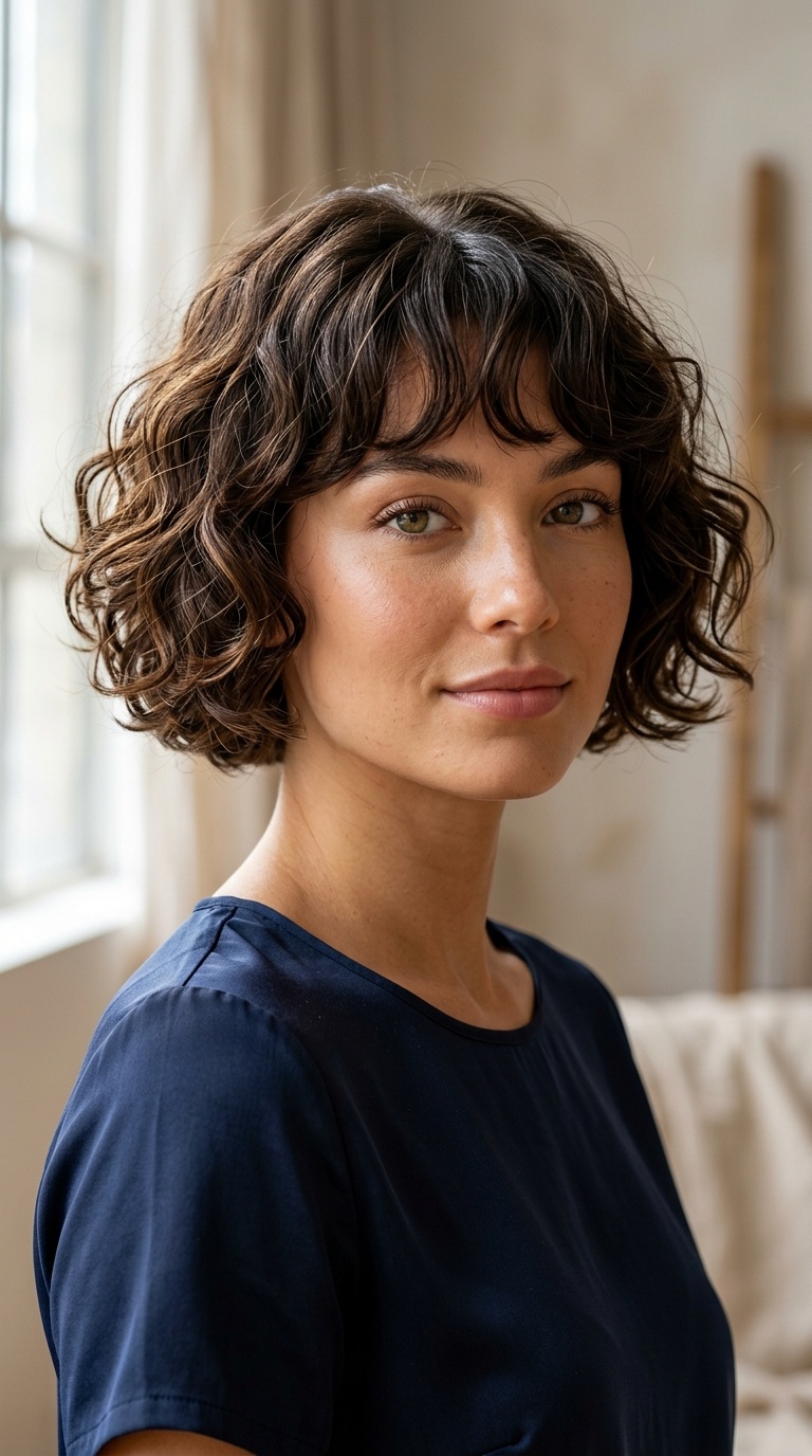 Ear-Length French Bob