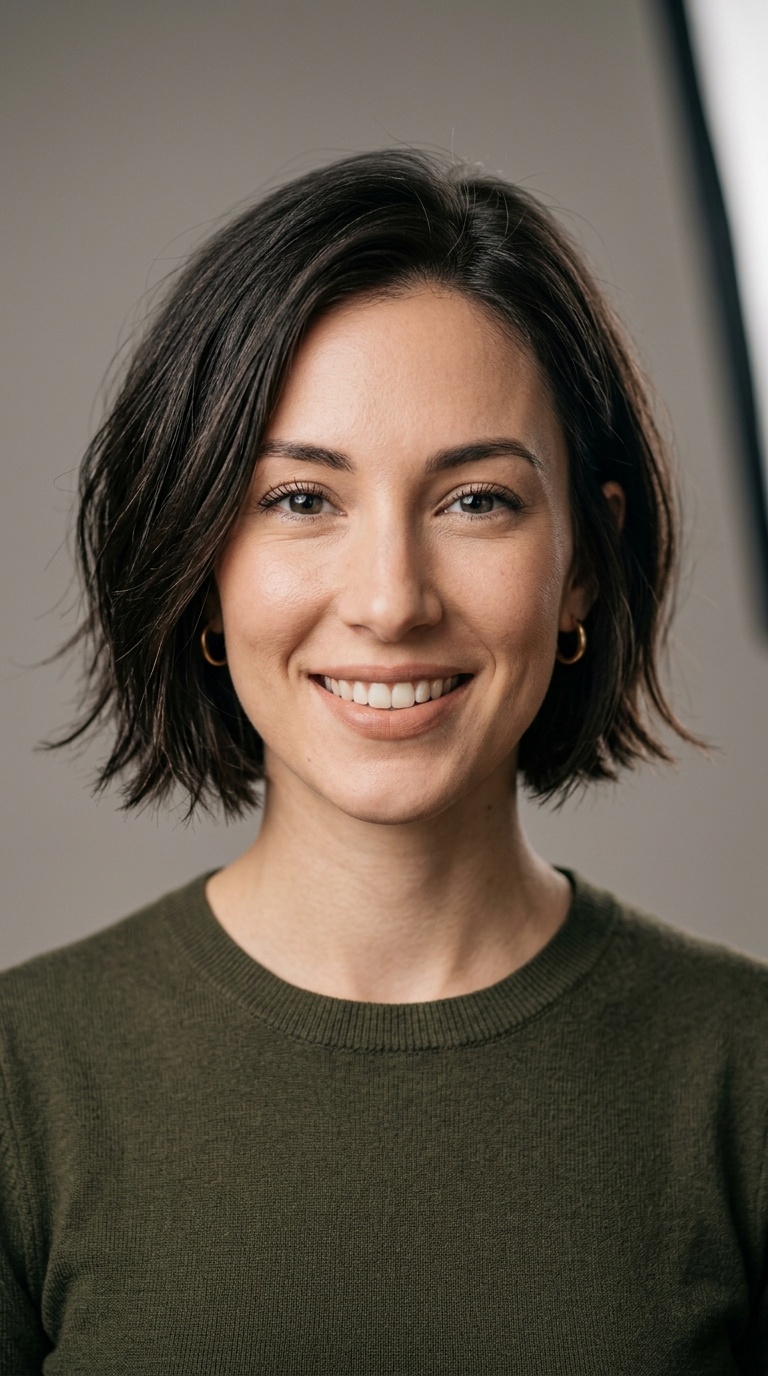 Ear-Length Micro Bob