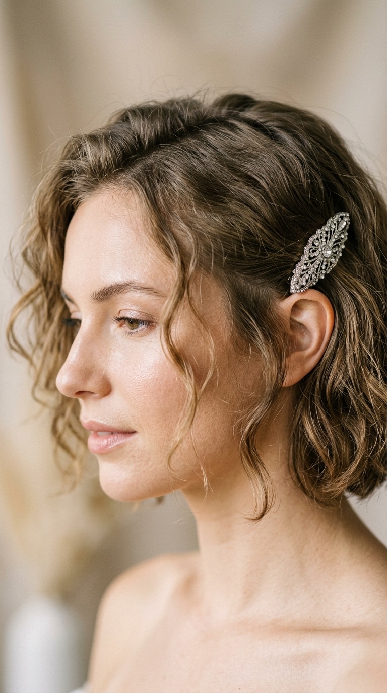 Ear Tuck with Statement Clip