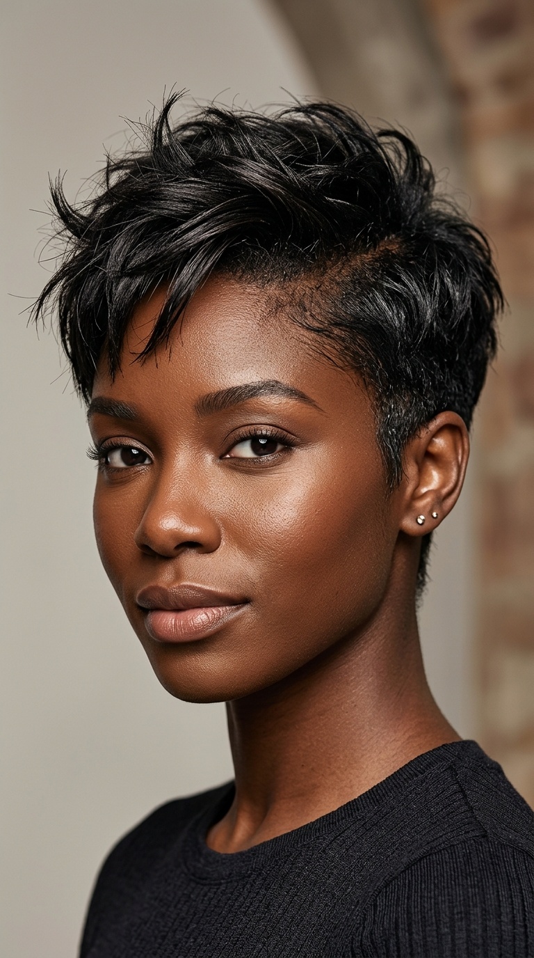 Edgy Pixie Cut QW