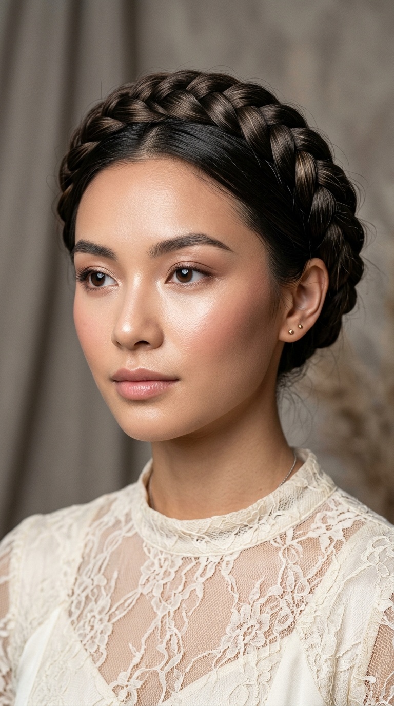 Elegant Braided Crown
