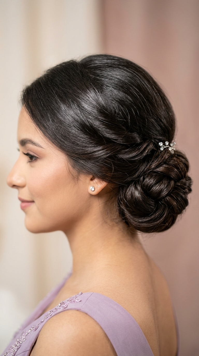 Elegant Low Chignon